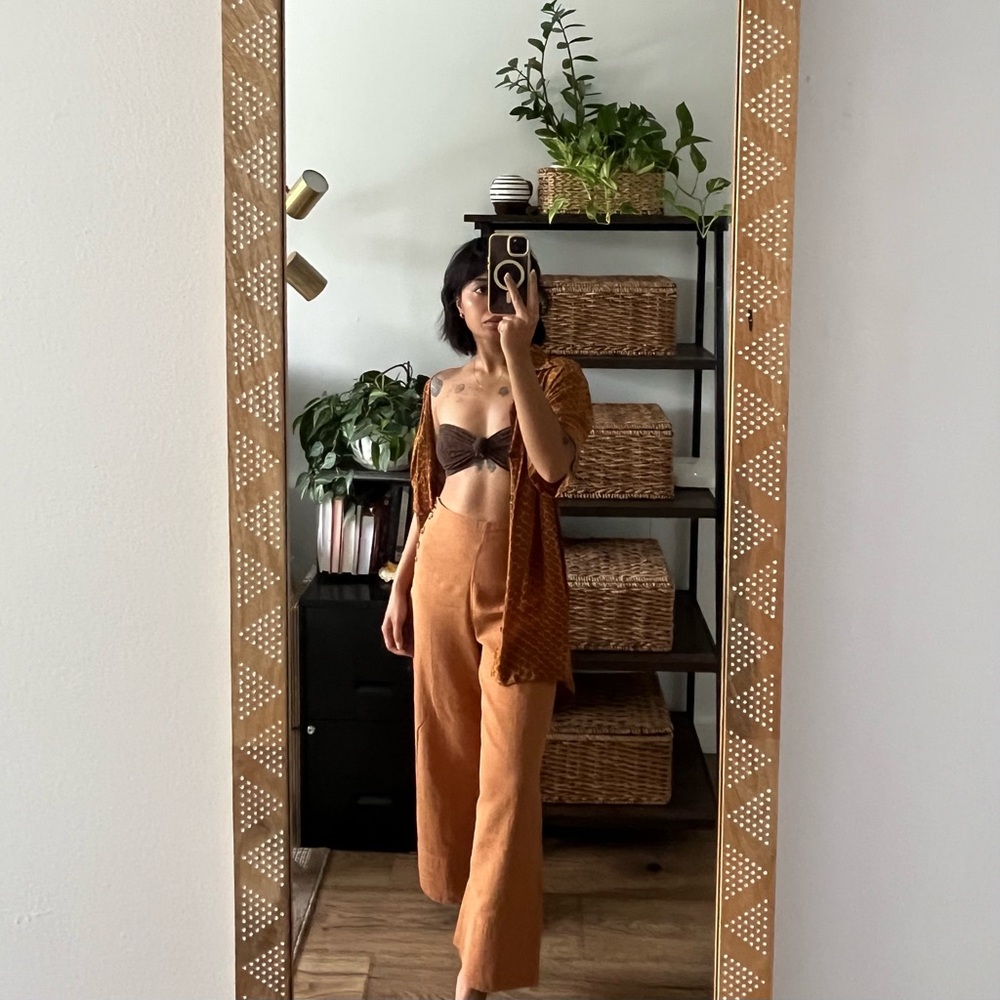 Good Luck Gem Linen Pants